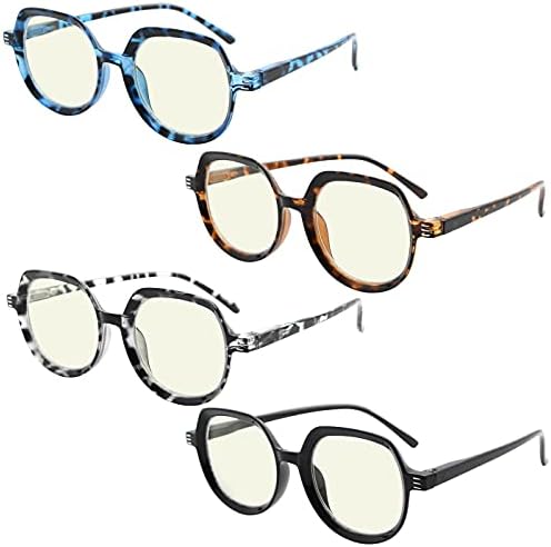 Очила гроздобер 4-пакет Очила За Читање За Жени Читање - Дами Ретро Читателите