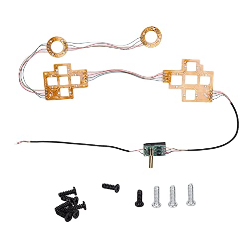 LED лесна табла за замена на конзолата Hozee, шарени стручни специјални контролори на контролори за замена на копчињата за PS5 конзола