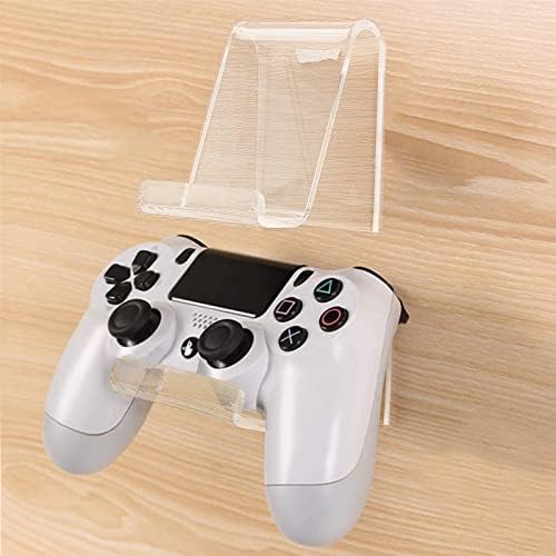 Superfindings 6pcs акрилен контролер на GamePad Controller Mount Holder Universal Controller Stand Shander 6x7.2x7.6cm Clear Display