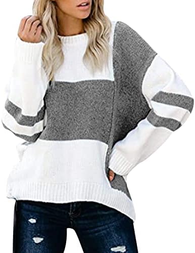 Жени јакна зимска плус големина пулвер панел лабава плетена џемпери џемпер јакни со меки палта за надворешна облека за џемпери