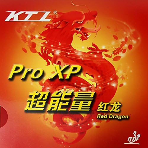 KTL PRO XP Red Dragon Pips во гумен лист за тенис на маса