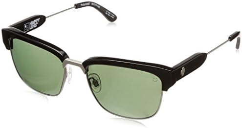 Шпионски Оптички Мевови Очила За Сонце Црна/Сребрена, Среќна Сиво Зелена Поларизирана