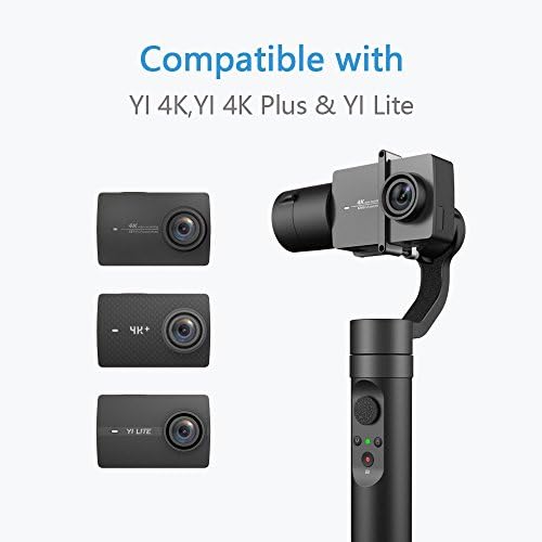 Yi gimbal 3-оска рачен стабилизатор на гимбал за yi 4k, 4k+, лајт и други акциони камери