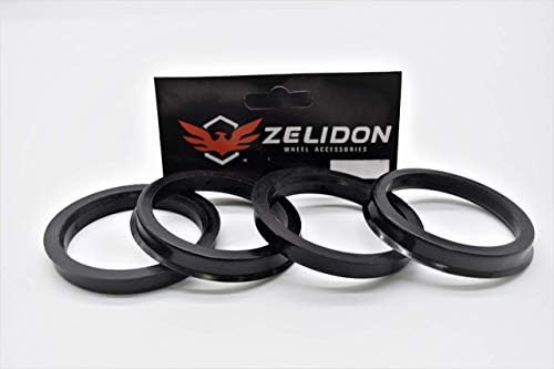 XPD Off Road Zelidon Wheel Atessore Hubcentric Rings Black Poly Carbon Plastic Hubrings
