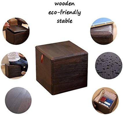 Столче за складирање ZRGJZ - Столница за складирање дрвена складирање со капаци со повеќекратна дневна соба