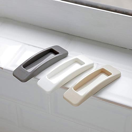 Meixinggu 6pcs повеќенаменски само-стап за инстант фиока за фиоки за рачка Помошник на вратата на прозорецот на налепницата за кујнски бањи