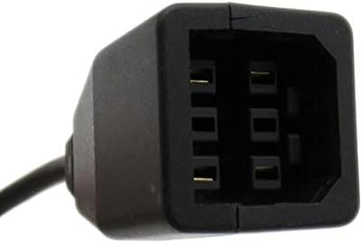 XSPEEDONLINE Нови 2 компјутери црна AC за напојување за напојување со напојување Адаптер Адаптер кабел за кабел се вклопува за Microsoft Xbox 360,