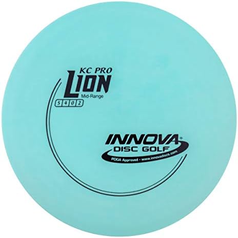 Иновативни дискови Golf KC Pro Lion со среден опсег на дискови голф-боите ќе варираат