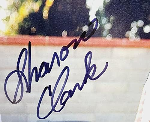 Шерон Кларк потпиша 8х10 фото Плејбој Соиграч На Месецот август 1970 година