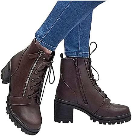 Comfortенски чизми за чизми удобност укажани на пети дами чизми за чизми на боемска каубојка западни чизми за кратки чизми