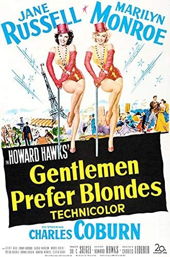 Господа претпочитаат русокоси - 1953 година - филмски постер