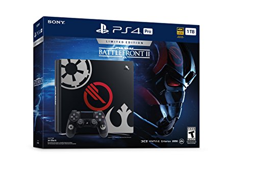 PlayStation 4 Pro 1TB Ограничено издание Конзола - Пакет Battlefront II на Војна на Starвездите [прекинат]