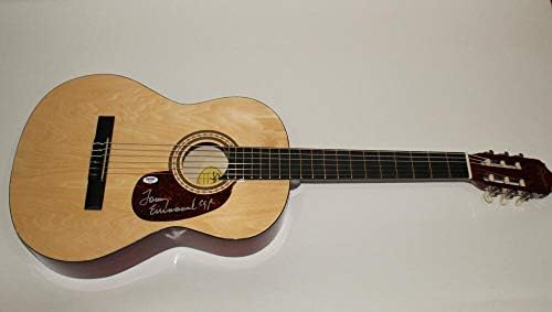 Томи Емануел потпиша акустична гитара за автограм Фендер бренд - Патување Б ПСА