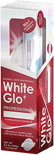 Бел Glo професионален избор Дополнителна сила Белење на паста за заби 100 ml & четка за заби