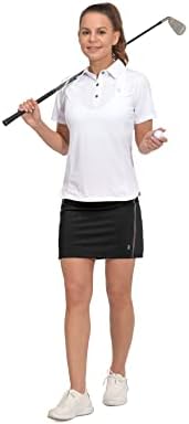 Малиот магаре Енди, женски тениски голф здолништа со високи атлетски здолништа со лесни дишења со дишење со шорцеви
