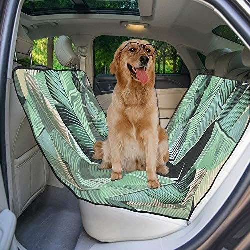 Еневоткс Капак За Седишта ЗА Кучиња Прилагодено Чист Стил На Дизајн Минималистичко Печатење Капаци За Седишта За Автомобили За Кучиња