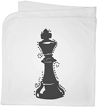 Azeeda 'кралот шаховско парче' памучно бебе ќебе/шал