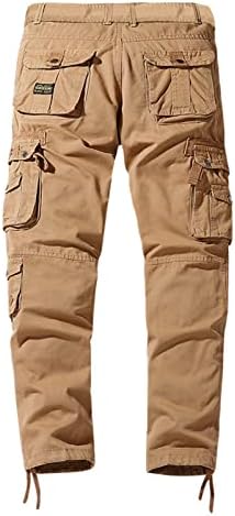 Yhaiogs ги врзуваат мажите спортски обични панталони со панталони со повеќе џеб директно цврста боја на отворено целосна женска