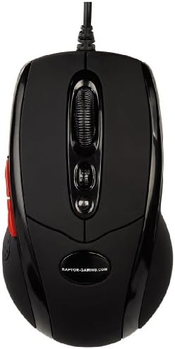 Хама Раптор Игри На Среќа Lm2 Игри На Глувчето - Глувчето-Оптички-6 Копче-Жичен-USB-Црна