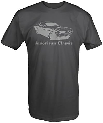 Американски класичен AMC javelin 1970 -ти AMX мускулен автомобил маица
