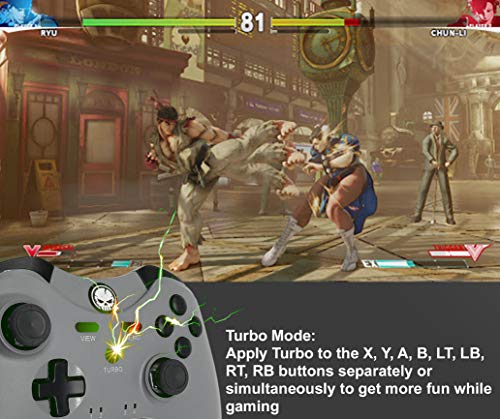 Жичен Контролер За Xbox One, Xbox Серија X|S, КОМПЈУТЕР Со Аудио Приклучок &засилувач; Турбо Функција
