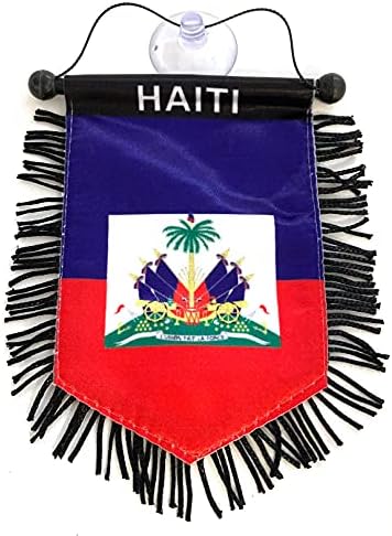 Хаијатски знамиња автомобили домашни налепници налепници на Хаити мали висечки ретровизори автомобилски додатоци монтирања на