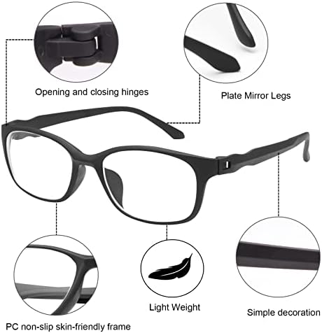 Ljimi блиски очила за растојание за мажи, жени ретро миопија очила за очила за краткорочни очила против сини светлосни спектакли