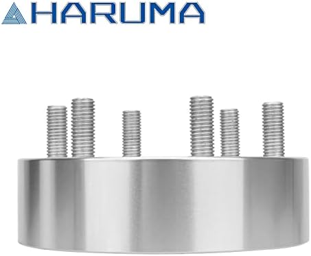Растојанија на растојанија на тркала Haruma 2PCS 2 6x135mm шема на меѓусебно количество 14x2 столпчиња 87.1mm Hub Bore for Ford 03-18 Expedition/04-18