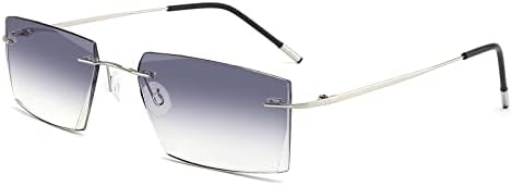К. Лавер Бифокални Очила За Читање За Мажи Жени 1.0 Дијамантски Исечени Сини Светло Бифокални Очила Бифокални Читачи Без Обрач За Мажи