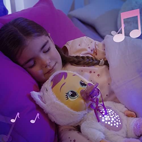 Плачете Бебиња Добра Ноќ Ѕвездено Небо Дејзи-12 Бебе Кукла Пред Спиење | Игра 5 Приспивни Песни &засилувач; Проекција На Ноќно