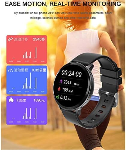 GPPZM Qiufeng Fitness Tracker, Activity Tracker Smart Watch нараквица водоотпорен рачен зглоб со отчукувања на срцевиот крвен притисок