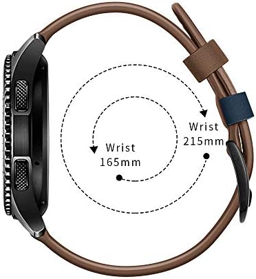 SEURE Watch Band Компатибилен За Samsung Gear S3 Frontier/Класичен Galaxy Watch 45mm 46mm Опсег За Брзо Ослободување Опсези За Деловни Часовници