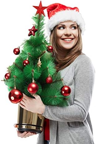 Орнативност Сјај Ѕвезда Дрво Топер-Божиќ Мини Црвен Декоративен Празник Витлеем Ѕвезда Украс