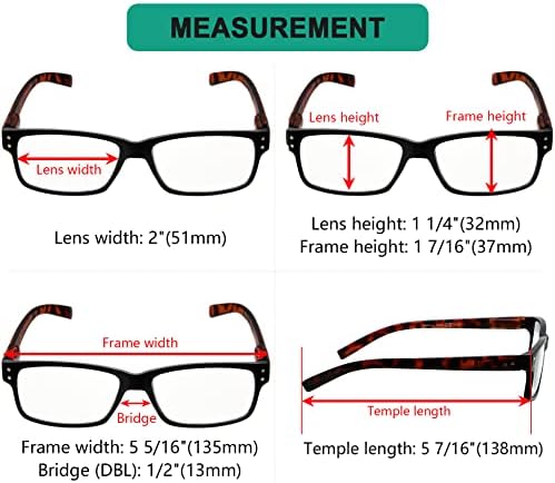 Очила Заштедете 10% На Комплет 5 Пакет Класични Очила За Читање За Мажи и 4 Пакети Двобојни Читатели +2.00