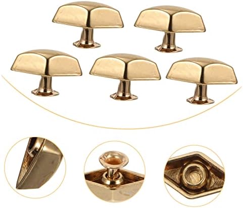 Valiclud 30 парчиња занишани на копчињата украсени додатоци Декоративни завртки метални копчиња за занаетчиски торбички со копчиња