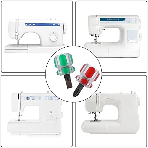 Grevosea 2PCS машина за шиење шрафцигер мини строги шрафцигер преносни алатки за шрафцигер за шиење на шрафцигер за вкрстена