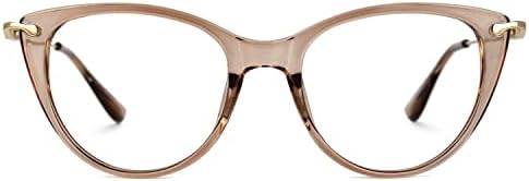 Зелол Шик Мачка Око Сина Светлина Блокирање Очила ЗА Жени TR90 Очила Клемент FX0052