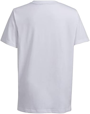 маица со кратки ракави на адидас момчиња, маица за лого на бос