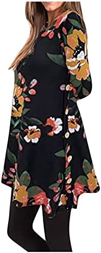 Коктел од нокмопо за жени вечерни забавни модни омнен лични ленти со копчиња маица со долги ракави фустан за патеки за патеки