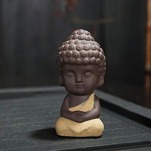 Рахима Вајпинг - Кинеска виолетова глина/Зиша чај миленичиња монах/правила за декорација на статуи за статуи Кунгфу додатоци