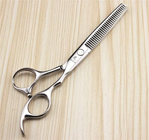 6,0 инчи сребрен не'рѓосувачки челик ножици за ножици, мултифункционални ножици за сечење коса, остри и прецизни за жени, мажи и фризери