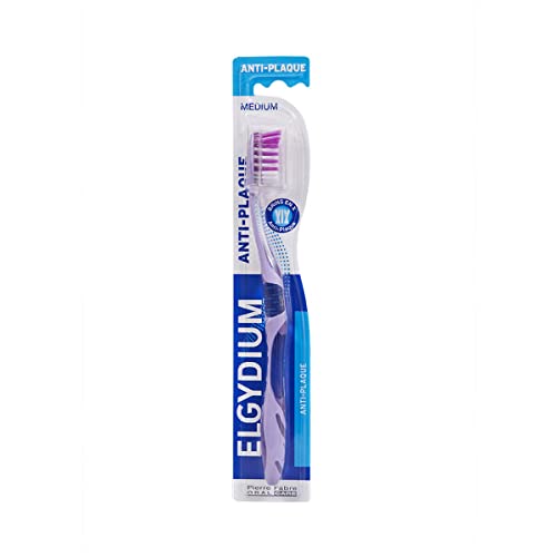 Елгидиум Анти-Плакета Четка За Заби Со Средни Влакна-Избрани Бои Од Елгидиум