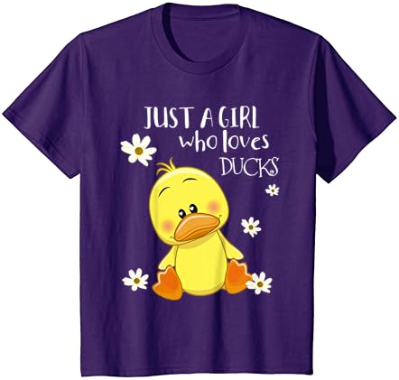 Само девојка која сака патки - слатка маица за сопственик на патки