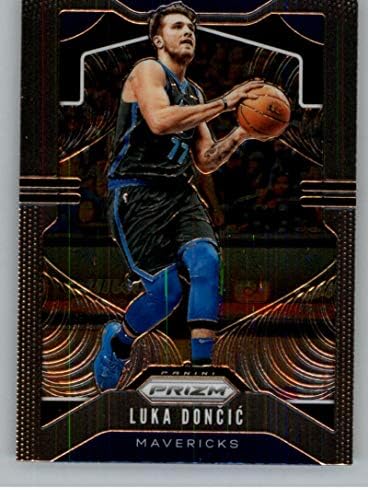 2019-20 PRIZM кошарка 75 Лука Дончиќ Далас Маверикс Официјална трговска картичка во НБА од Панини Америка