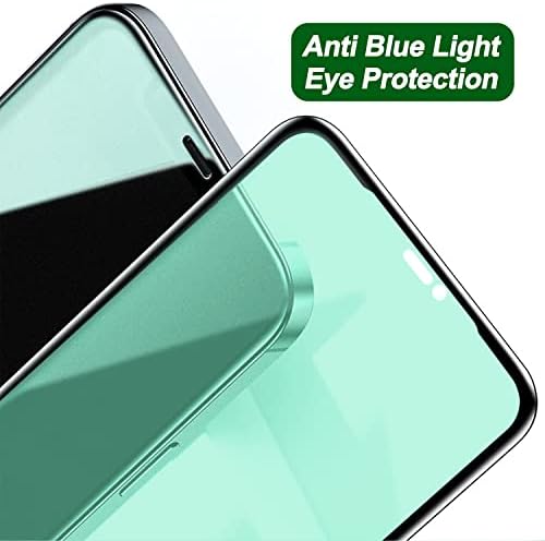Вестилукс Компатибилен Со iphone 12 Pro и компатибилен со Iphone 12 Заштитник на Екранот 3 пакување калено стакло анти Сино светло