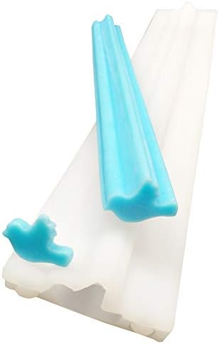 Еходон птичји цевки колона силиконска сапун од свеќа за сапун вградување сапун што прави материјал силиконски калап за сапун