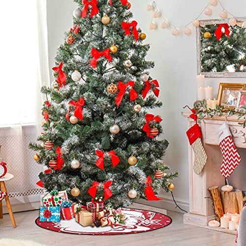 Визиони Божиќ Црвен Дедо Мраз лиценца за елка