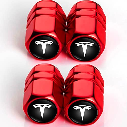 Замена на капачето на тркалото за Tesla, капачињата за гуми ги покриваат капачињата на воздушниот вентил, компатибилни со Tesla Model 3, Model