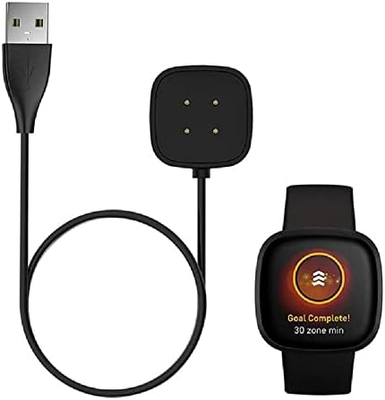 1* Паметен часовник за полнење на пристаништето за безжичен магнетски полнач USB кабел лулка за Fitbit