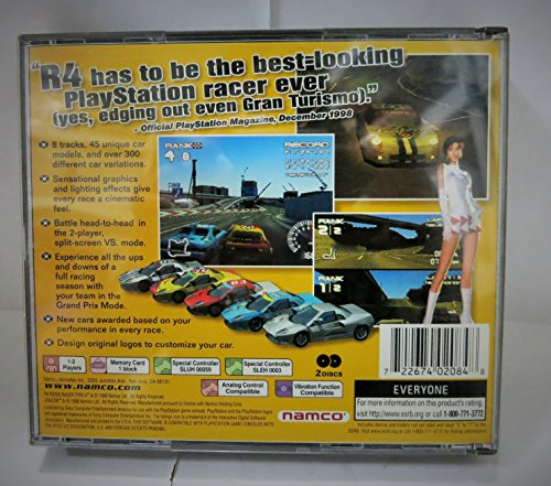R4: Ridge Racer Type 4 - PlayStation PS1